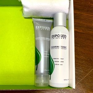 Exposed Skincare - Clearing Tonic (Toner) and Clear Pore Serum